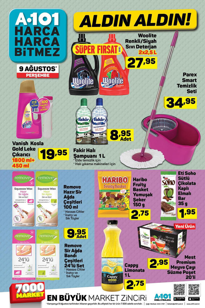 A101 9 Ağustos 2018 aktüel ürünler ve  katalog indirimleri - Resim: 3