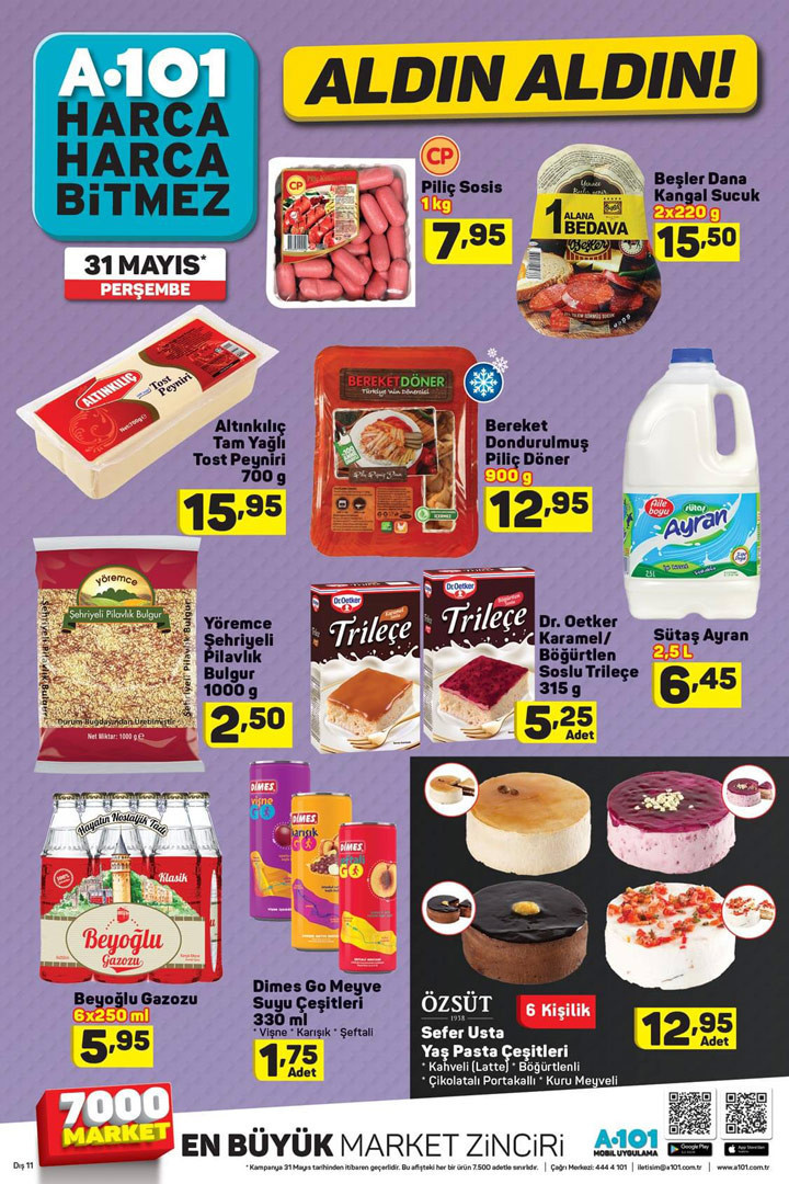 A101 aktüel 31 Mayıs perşembe fırsat ürünleri listesi bilgisi - Resim: 2
