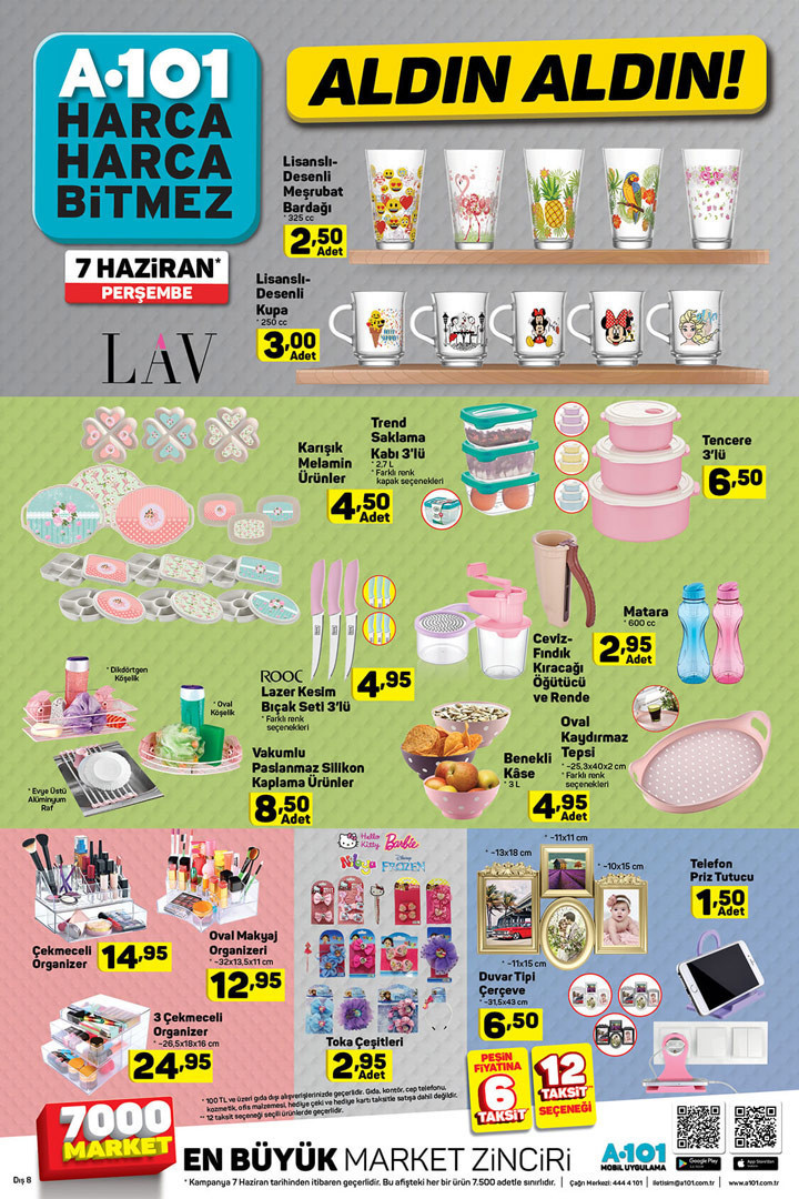 A101 7 Haziran aktüel fırsatları yeni indirim kataloğu - Resim: 4