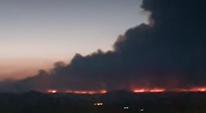 Yunanistan yangını Türkiye sınırına dayandı! Gökyüzü dumandan görünmüyor! - Resim: 4