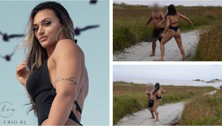 Kadın dövüşçü mastürbasyon yapan tacizciyi tekme tokat dövdü - Resim: 3