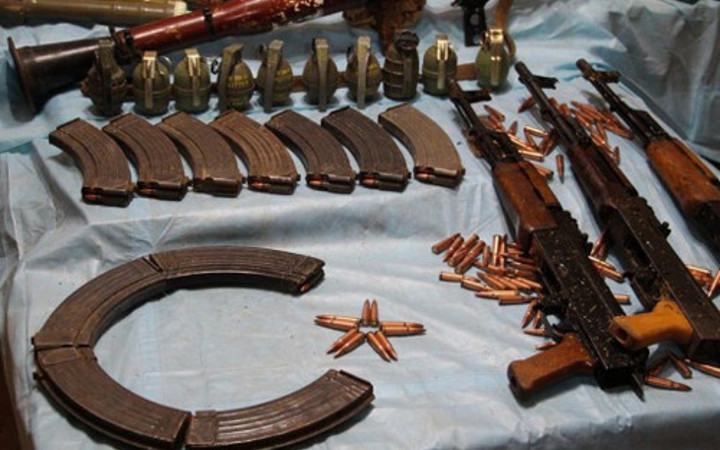 İhbar sistemi işe yaradı cephanelik ortaya çıktı