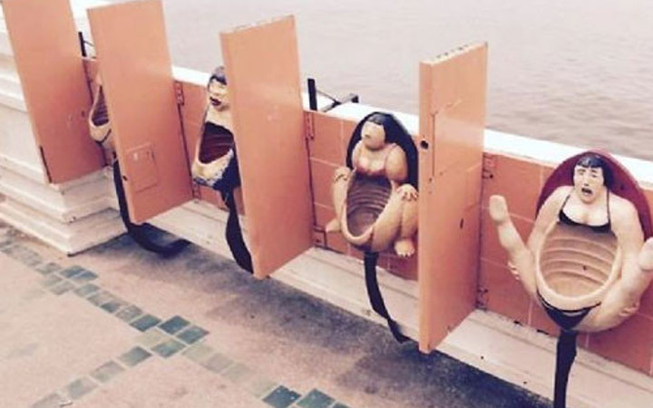 Bu tuvalet sosyal medyayı ayağa kaldırdı