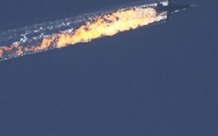 Düşürülen Rus savaş uçağı dış basında