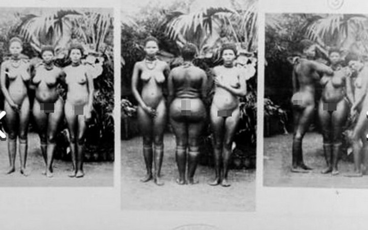 Bu kadınların kalçasını görmek için... Tarihin kara fotoğrafları!