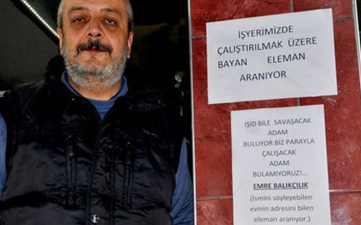 Böyle ilan görülmedi! IŞİD bile buluyor...