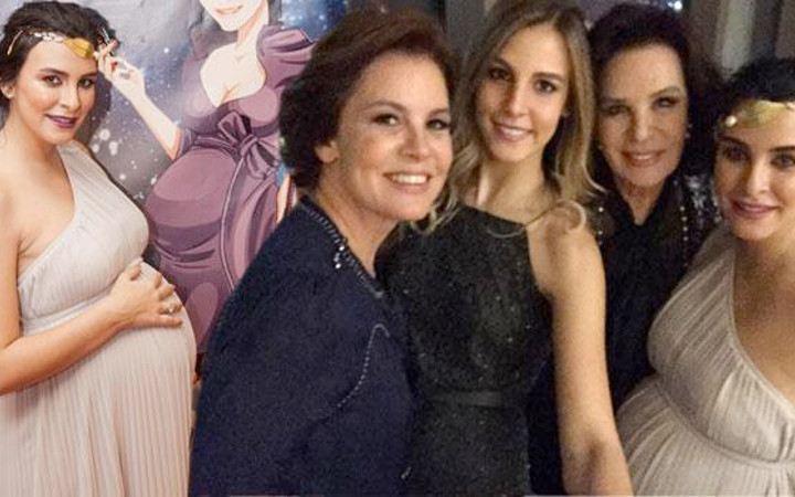 Neslişah Alkoçlar'ın baby shower partisi kimler vardı?