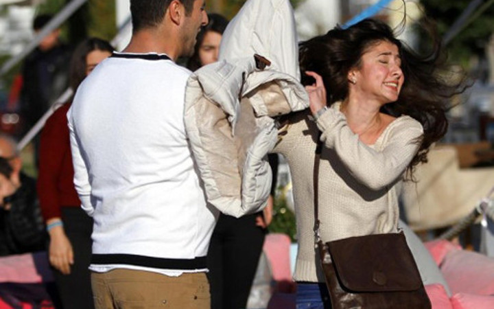 Fethiye'de 'aile içi şiddet' tatbikatı