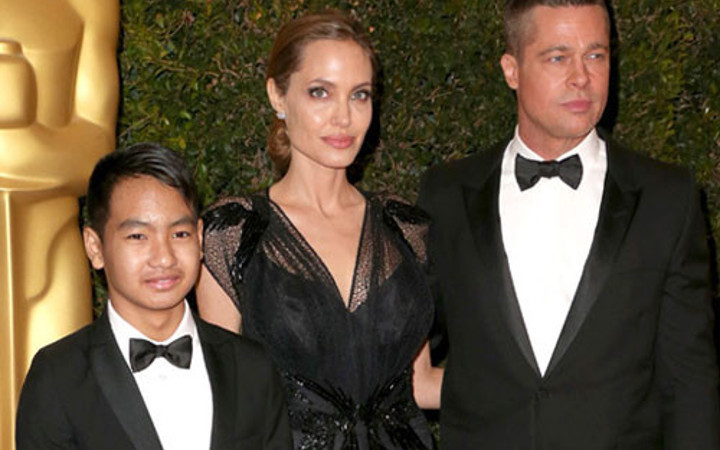 Brad Pitt'e bir darbe de oğlu Maddox'tan geldi