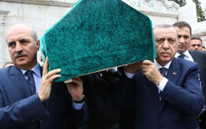 Cumhurbaşkanı Erdoğan da omuz verdi