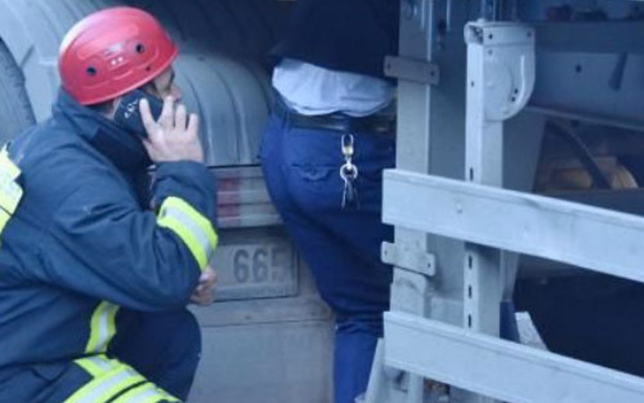 TIR şoförünün feci ölümü!