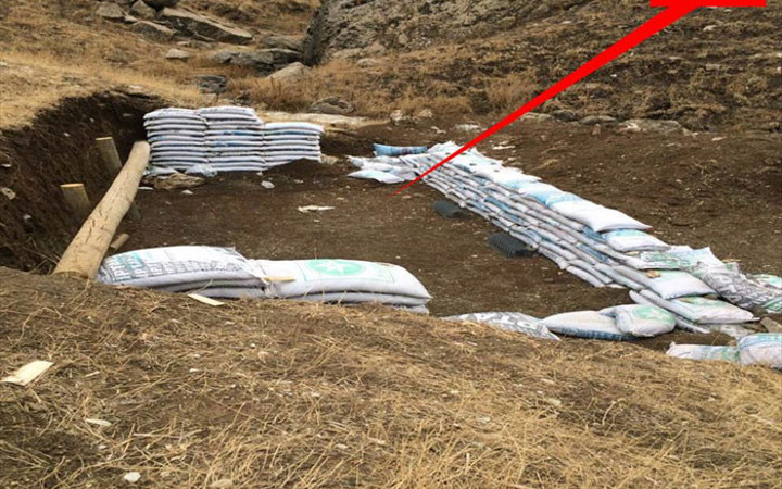 PKK'nın oyununu asker bozdu! Toprağın altında...