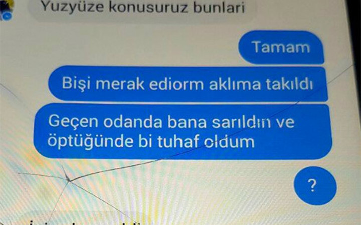 Öğretmenden yüz kızartan mesajlar kızın ailesi paylaştı