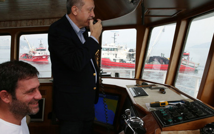 Cumhurbaşkanı Erdoğan balık avına çıktı!