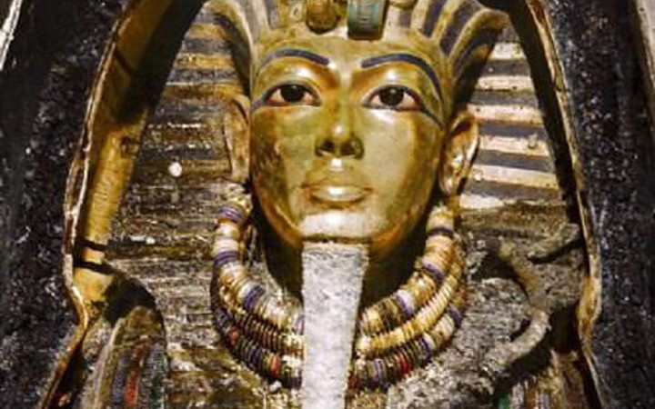 Tutankamon'un mezar odasından fotoğraflar