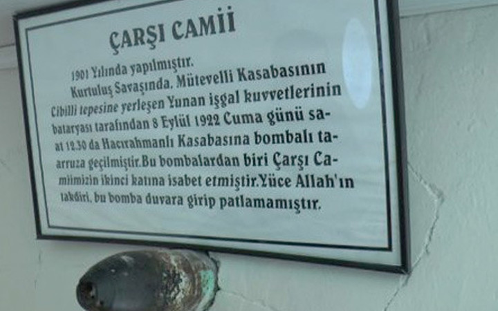 Cami duvarındaki mucize tam 94 yıldır