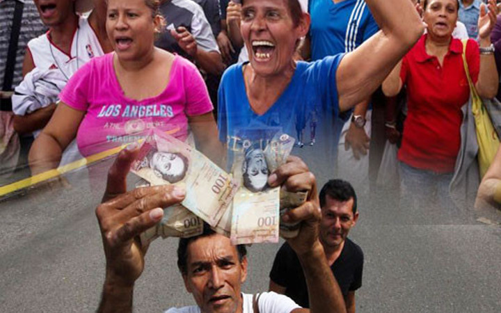 O ülkede yağma başladı halk sokaklarda...