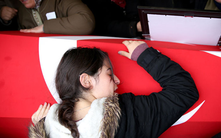 Beşiktaş şehidi memleketinde son yolculuğuna uğurlandı!