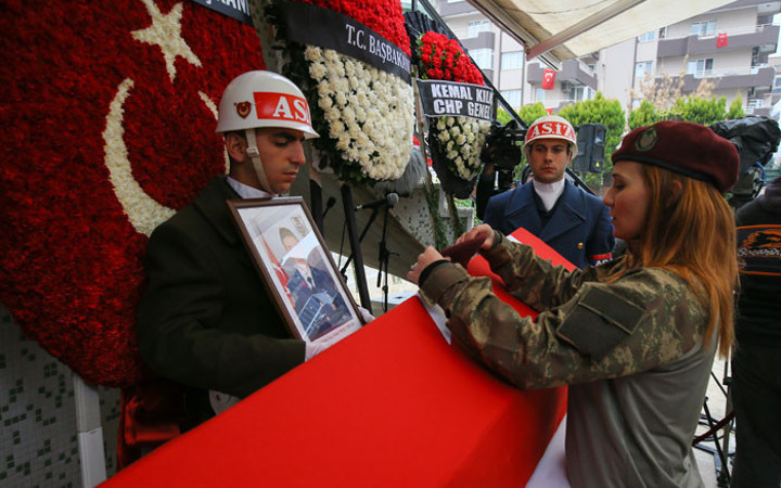 El Bab şehitleri uğurlandı! Gözyaşları sel oldu