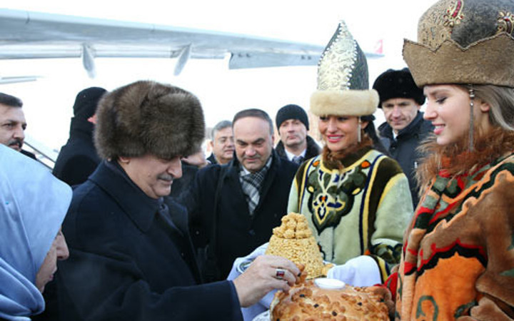 Başbakan Yıldırım'a sürpriz karşılama