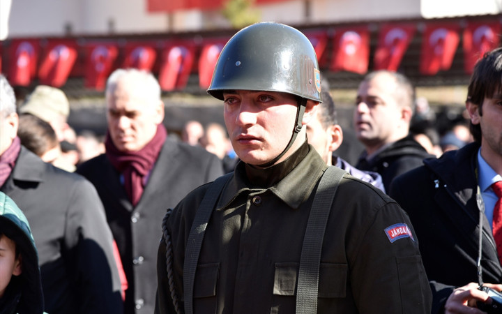 Sur şehidinin cenaze töreninde gözyaşları sel oldu