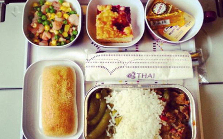 Uçak menüleri ağızları sulandırıyor