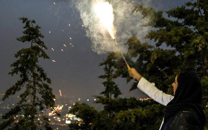 Nevruz Bayramı öncesi son çarşambayı kutladılar