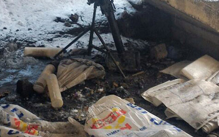 Yüksekova'da çok sayıda havan topu ele geçirildi