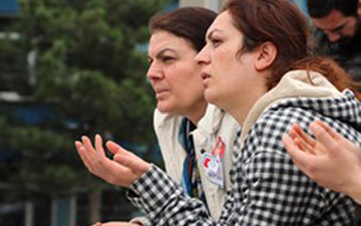 Akşam doğum yaptı sabah şehit uğurladı!