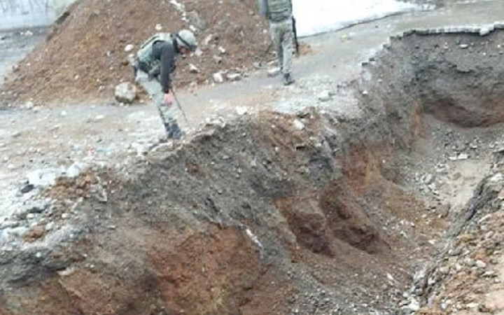 Yüksekova'da böylesi hendekler ilk kez görüldü