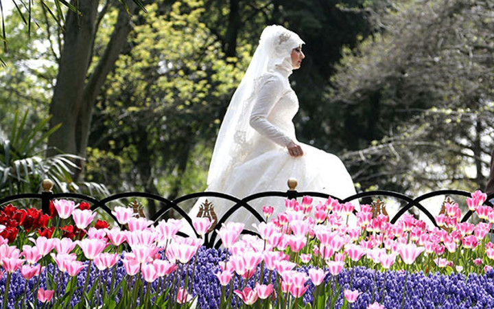 İstanbul'da ilkbahar bir başka! Her yer rengarenk