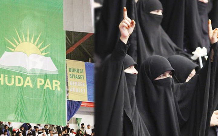 HÜDA PAR kongresinde Atatürk'ü böyle kapattılar!