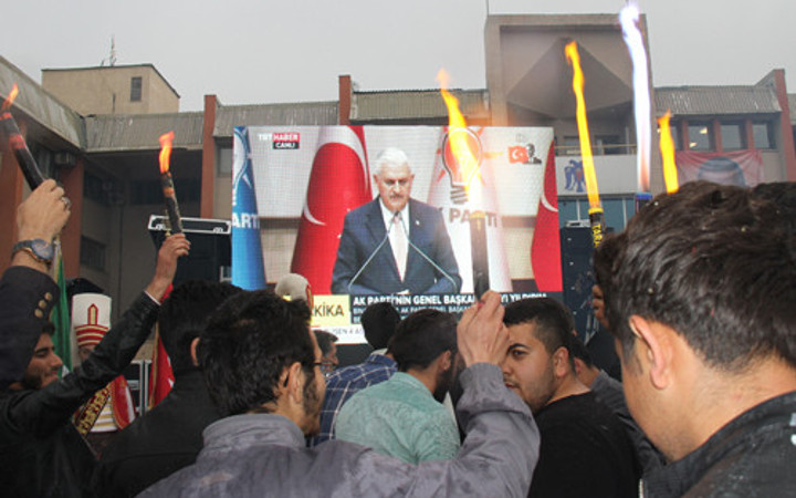 Erzincan'da Binali Yıldırım sevinci!