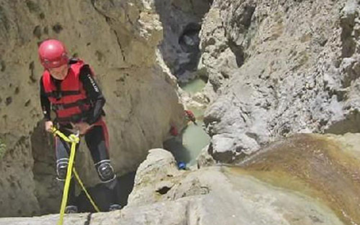 Mersin'deki Uçansu Şelalesi'nin dip noktası görüntülendi