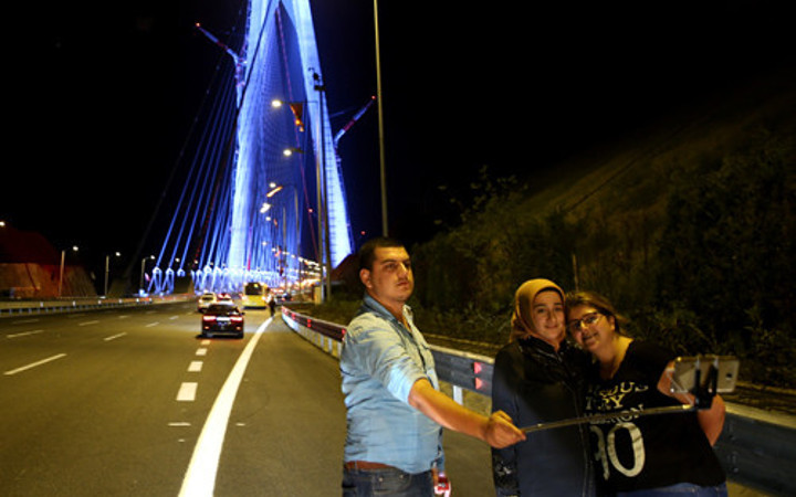 Yavuz Sultan Selim Köprüsü'nde ilk gece
