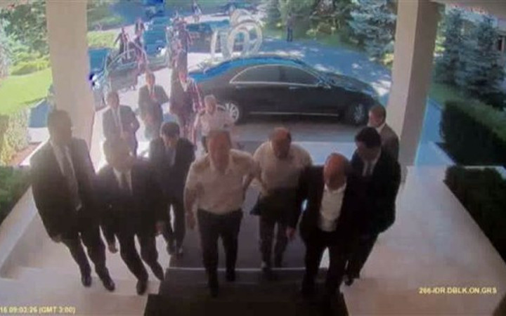 Başbakanlık'ta o gece! Bu görüntüler ilk kez yayınlandı