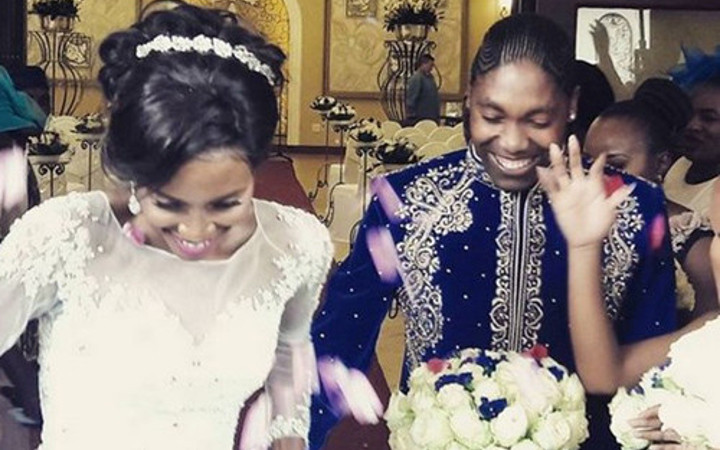 Cinsiyeti tartışma konusuydu evlendi