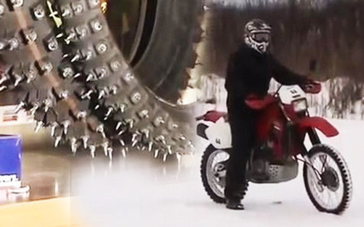 Kendi kendine kar lastiği üretti bakın nasıl