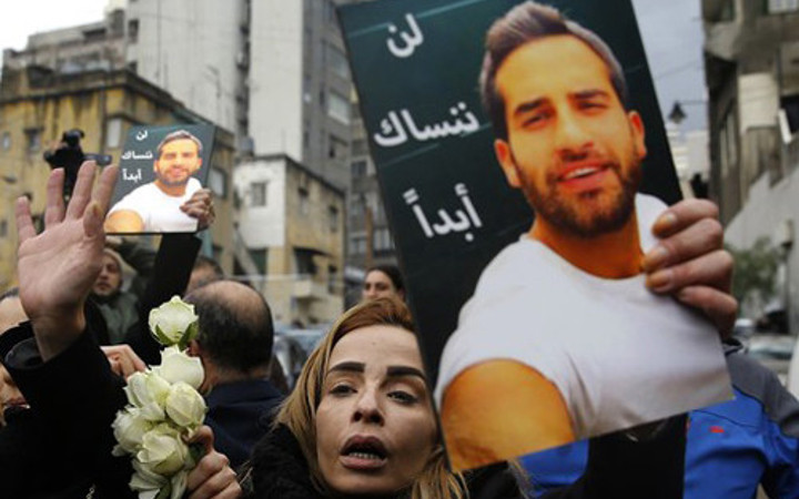 Terör saldırısının Lübnanlı kurbanı uğurlandı!