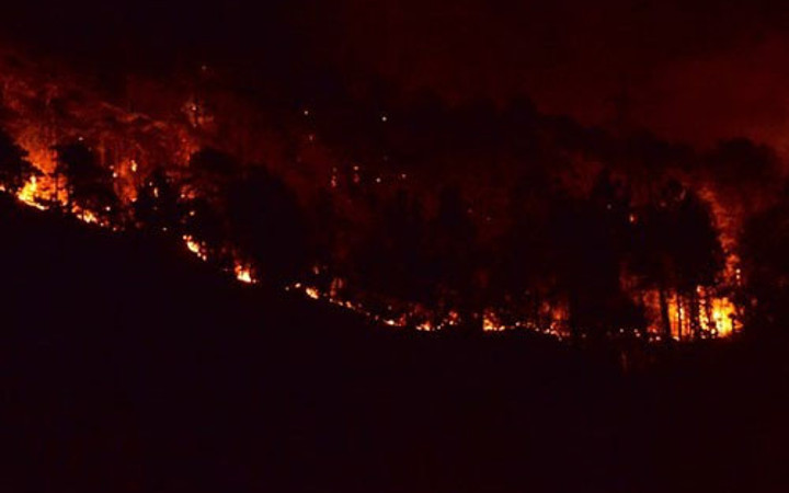Trabzon yangında son durum evler boşaltıldı