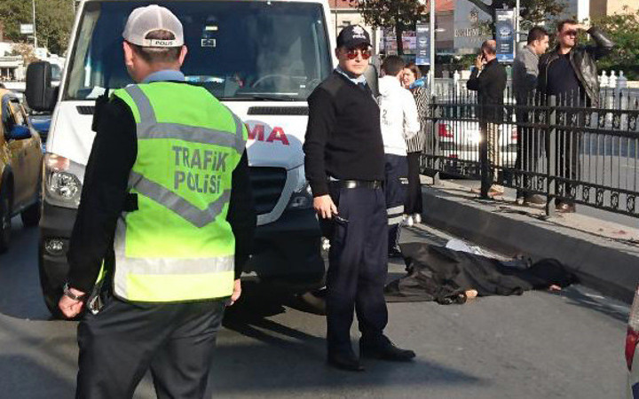 İstanbul'un göbeğinde dehşet! Ezdi ve kaçtı