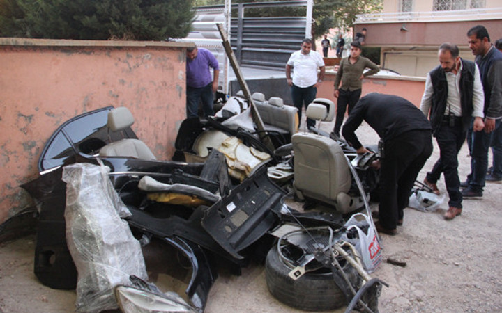 Servise gönderdiği lüks otomobili bu hale geldi!