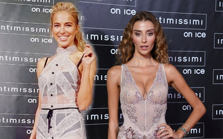 Nefes kestiler! Burcu ve Özge'den transparan şov