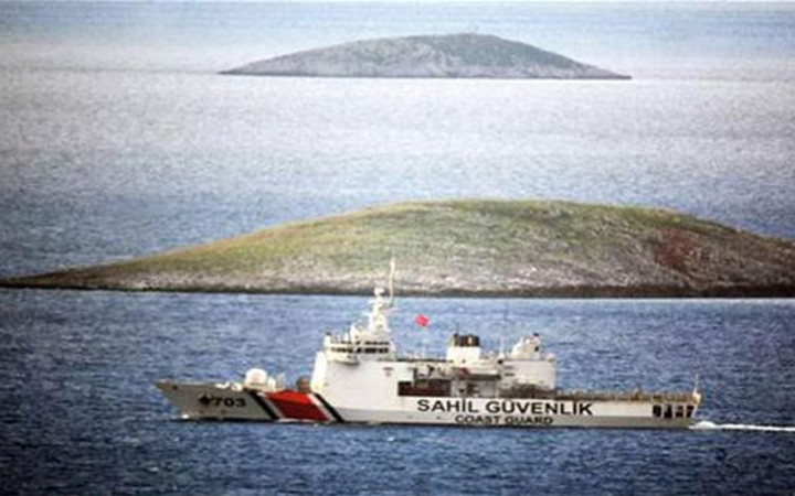 Kardak kayalıklarında hareketli dakikalar!