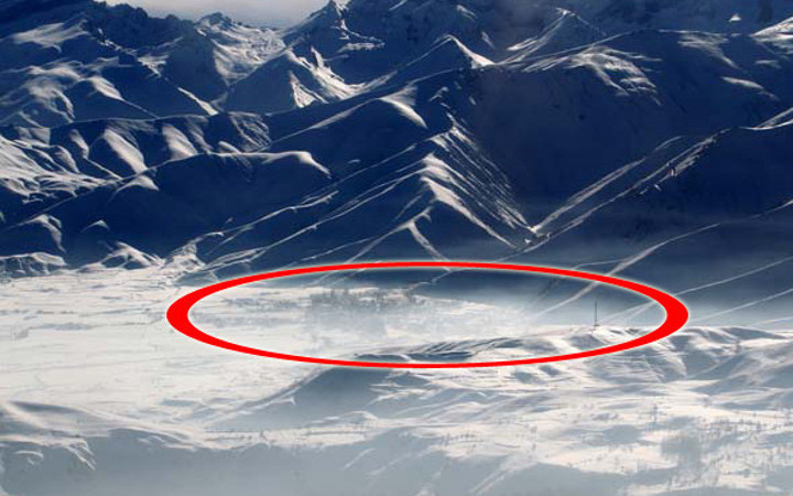 112 bin nüfuslu ilçe yok oldu! Evler görünmüyor