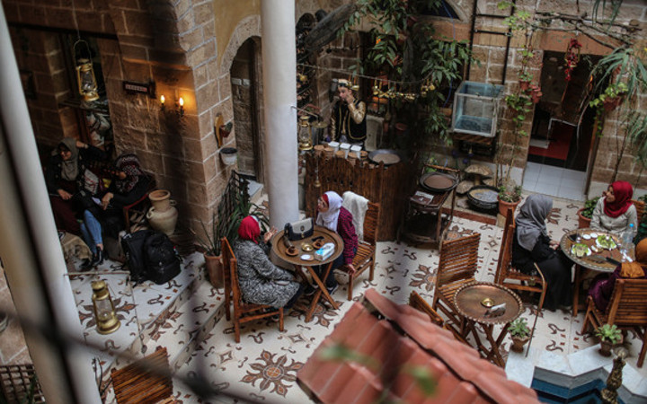 Gazze'de 430 yıllık Osmanlı evi restorana dönüştürüldü