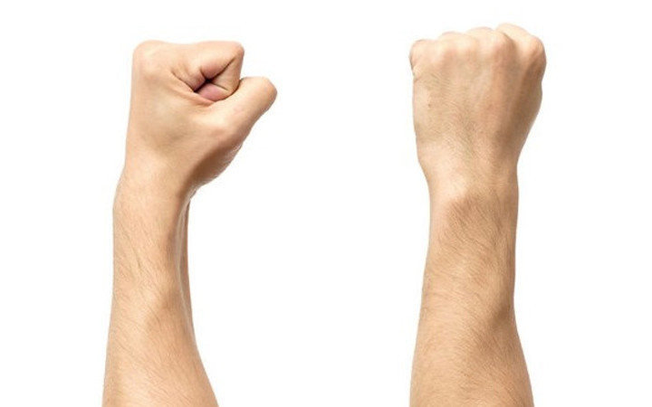 Yumruk şekliniz karakterinizi ele veriyor eğer baş parmağınız...