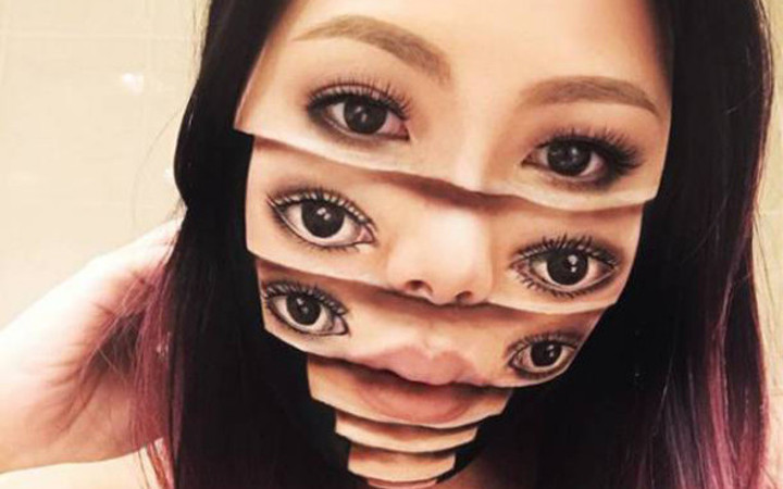 Onun yaptığı makyajlar baş döndürüyor!
