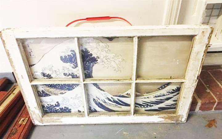 Eski pencereden öyle bir şey yaptı ki ustasına taş çıkarır...