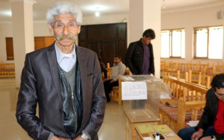 Kendisi bile şaşırdı işte Türkiye'nin tek seçmenli sandığı